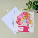 3D Pop Up Birthday Card with Balloon Bouquet Design, 6 x 11 inches, Pink Box Card with Envelope,Unique Handmade Foldable Celebration Cards for Daughter, Son, Mom, Dad, Friend