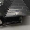 Jealoeur Bird Feeders for Outdoors Hanging Bird Feeder Wild Birds Seed, Black