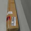 Portable Dance Floor Smooth Ballet Floor Vinyl Dance Mat for Home Stage Studios Kids Adults Practice Improve (33 Inch, Black)