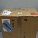 42 Inches Dimmable Fandelier Crystal Ceiling Fans with Lights and Remote, Invisible Retractable Blade Chandelier Ceiling Fan for Bedroom Living Room Dining Room-Polished Chrome