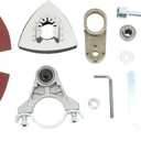 Angle Grinder Conversion Kit, Stainless Steel Grinder Adapter, Multifunction Angle Grinder Conversion Universal Head Adapter Kit Stainless Steel Universal Joint Angle Grinder Modification Tool
