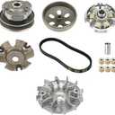 Fit for Gy6 150cc Clutch Assembly Kit, High Performance Clutch Set, Fit for Gy6 125cc/150cc 4-Stroke Engine Scooter ATV, Including Front Clutch Variator and Rear Clutch Assembly with 842 belt