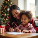 30 PCS Scented Christmas Candy Cane Pens Ballpoint Bulk Black Ink, Smooth Writing Candy Cane Pens for Kids & Adults, Xmas, Holiday, Office School Supplies, Party Favors Gifts (1 Count (Pack of 30), Red&Green)