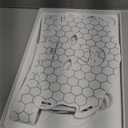 Yahi Red Light Photon Facial & Neck Mask with Remote Control, 7 Custom Modes with Infrared, Portable & Rechargeable with Timer for Home Use, 175 High-Density Light Beads, White