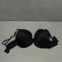 Deyllo Women's T Shirt Bra Full Coverage Lightly Padded Bras Seamless Underwire Support (36DDD, Black)