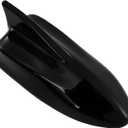 Shark Fin Antenna Cover,Car Roof Antenna Caps Compatible with Hyundai Kona 2018 2019 2020 2021 2022 2023,96210-J9300,Roof Topper Cover Replacement,Glossy Black,1PC,Without Chip