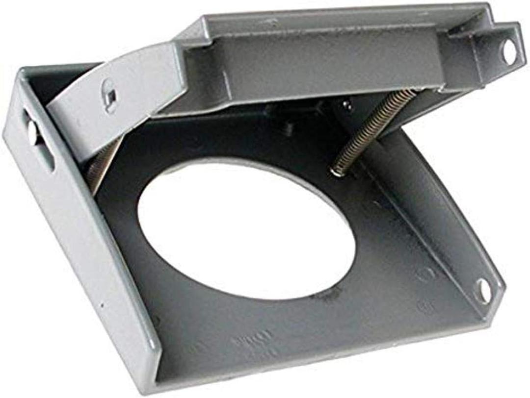 Hubbell-Bell 5034-0 Rayntite Weatherproof Device Cover, 2-5/8 in Dia X 4-1/2 in L X 4-9/16 in W, Gray , Grey