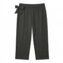 lightweight summer short pants women Elastic Waist Straight-Leg Summer Pants Large