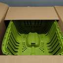MidWest Homes for Pets Spree Travel Carrier Hard-Sided Dog & Cat Carrier, Small Pet Travel Crate with Handle, Ventilated Design, Easy Assembly, 24-Inch, Green