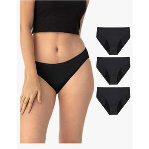 Neione Period Underwear Menstrual Panties Comfortable Modal Bikini Cheeky Briefs for Women Girls Size S