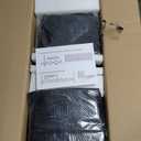 Retractable Pickleball Net - Durable and Lightweight Indoor/Outdoor Portable Pickleball Net with Steady Metal Frame, Free Assembly & Carry Bag for Backyards, Driveways and Garages