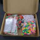 Suncalla 984 Pcs 24 Set Teacher Keychain Making Kit Teacher Charm Gifts Crafts DIY Cute Apple Beads Key Chain Thank You for All You Do Cards Strings Kit Back to School Gift First Day of Party Favors