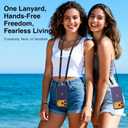 Hokone Lanyard Crossbody Strap for iPhone 17 Series, Adjustable Anti-Theft Neck Holder with Magnetic Strap & Quick Release