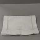 White&Golden Table Runner 36 Inches Long, Table Linen Dresser Scarf for Kitchen Dining Coffee Table Parties Wedding Home Decor (White, 14 x 36)