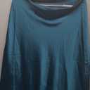 Women Solid High Waist Silky Casual Elastic Satin Midi Skirt -Made in USA Size L