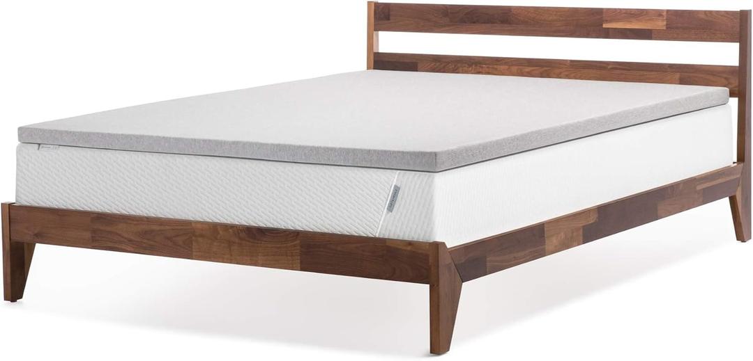 Tuft & Needle Mattress Topper, Twin Size, 2 inches of our Breathable, Supportive Adaptive Foam, Luxe Gray Cover, CertiPUR-US and Greenguard Gold Certified