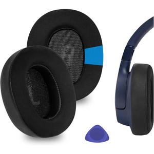 Geekria Sport Cooling-Gel Replacement Ear Pads Compatible with JBL Tune720BT/ Tune750BTNC/ Tune710BT/ Tune700BT/ Tune760NC/ Tune770NC Wireless Headphones, Repair Parts (Black)