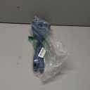 Coukre 3 Pack Silicone Spatula Set, High Heat Resistant, BPA-Free, Fish Spatula, Solid & Slotted Turner for Non-Stick Pans, Flipping Eggs, Pancakes, Fish, Burgers (3, PureDarkBlue)