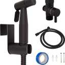 Design House 583906 Modern SingleFunction DualMount Hand Held Bidet Sprayer for Bathroom, Matte Black