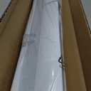 No Tools No Drill Cordless Blackout Cellular Shades White, 40" W x 48" H