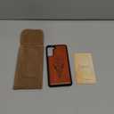 Carveit Wood Case for Samsung Galaxy A13 A14 A15 A16 4G 5G  Case [Hard Real Wood & Soft TPU] Shockproof Hybrid Protective Unique Wooden Cover Compatible with S21 Plus 5G (Viking Compass Vegvisir-Rosewood)