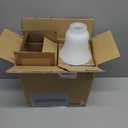 Glass Shade Replacement for Light Fixtures, 4 Pack Ceiling Fan Light Covers, Frosted Opal Color Ceiling Fan Glass Globes, 4 3/4" Diameter, 2 1/8" Fitter