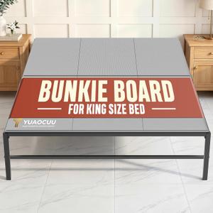 Bunkie Board King Size 76x80" 10mm Mattress Support - Heavy Duty Anti-Sag