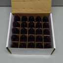 Novelty Lights Incandescent Christmas Replacement Bulbs - Indoor/Outdoor Individual Bulbs for Christmas Tree, Display, & More - C9/E17 Intermediate Base, 7 Watt Lights (Purple, 25 Pack)