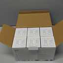 A19 E26 Base Vintage LED Edison Light Bulbs,2.5W(25W Equivalent) 250LM Warm White 2700K LED Edison Bulb for Home, Wall Sconce, Chandelier, Non-Dimmable,Clear Glass,6 Packs