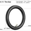 RUTU 2.50/2.75-10 dirt bike tube - 2.50-10 Inner Tube Compatible with 50cc, 70cc, 90cc, 110cc, 125cc Dirt Bikes with 10" Rims CRF50/XR50, DRZ70, JR50, DRZ70 PW50, Razor MX650 / MX500