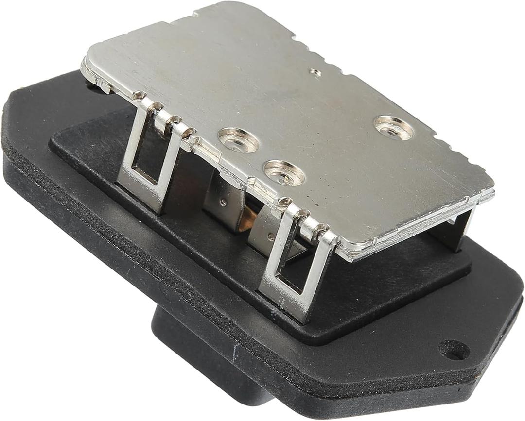 Motoforti HVAC Blower Motor Resistor Replacement, for Toyota Celica 2002-2003, Metal Plastic, Black Silver Tone