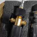 Foam Cannon Wide Mouth for Pressure Washer, Thick Snow Foam Lance for Car Wash, Adjustable Soap Cannon with 1/4 Inch Quick Connector, Additional 1.1mm Orifice Nozzle