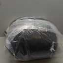 Black Pillow for Side and Back Sleepers Curved Cooling Pillow for Neck and Shoulder Pain Relief  Adjustable Memory Foam Pillow with Washable Cover Queen Size (Quilt-like Crescent)