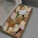 Ling's moment Fake Flowers Box, Faux Artificial Greenery Stems Foam Roses Dahlia Silk Hydrangea Peony Fabic Flower for Centerpieces Bouquet Wedding Vase Decorations, Boho & Nude, Deluxe Combo