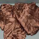 Women Satin Pajamas Button Down Long Silk Pants 2XL