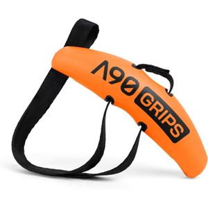 Angles90 Original Pull-Up Grips - Lat Pulldown Attachment - T-Bar Row & Cable Machine - D Handle - Forearm Strength Trainer - Gym Equipment - Exercise Equipment - Grip Strength Trainer (A90 Grip Handles)