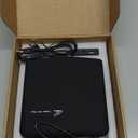 BDYING External Car Universal CD Player Machine, Vehicle External USB CD Player for Car Android Navigation-Plug and Play(Android Version 4.4 and Above)