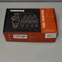 A-Premium Set of 8 Fuel Injectors Compatible with Hyundai Genesis 2009-2011 & Kia Borrego 2009, 4.6L