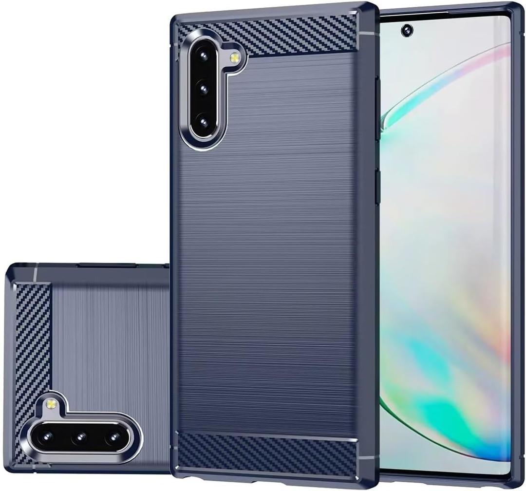 Case for Galaxy Note 10 Case, Samsung Note 10 SM-N970U Case, Slim Thin Phone Case TPU Soft Back Cases Anti-Scratch Shockproof Protective Cover for Samsung Galaxy Note 10 Blue