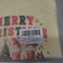 Boys Christmas Shirt for Kids Girls Toddler Ugly Funny Xmas T-Shirt Short Sleeve Cotton Tee Top 2-8 Years (Cream Merry Christmas)