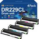 Compatible DR229CL Drum UnitNot Toner Replacement for Brother DR229CL for use with TN229 TN229xl Compatible with Brother MFC-L3780CDW MFC-L3720CDW HL-L3220CDW HL-L3280CDW Printer (Not Toner)