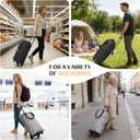 Large Foldable Wheeled Shopping cart, Insulated Waterproof Reusable Grocery Bag, Portable Tote for Supermarket Shopping, Travel & Camping (Black)