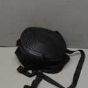 Waretary Trash Can for Car Garbage: Leakproof Silicone Car Waste Bin w/Lid for Drivers and Passengers; 2 Gallon Garbage Container for Vehicle, Sedan, SUV, Van, MPV & Truck (Black)