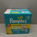 Pampers Baby Diapers - Swaddlers - Size 0, 140 Count, Ultra Absorbent Disposable Newborn Diaper