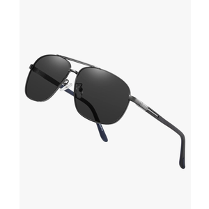 Trendy Polarized Aviator Sunglasses for Men Classic Sunglasses, UV400 Protection Mirror Lens, Fashion Vintage