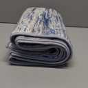 3x5 Modern Abstract Area Rug for Entryway, Navy Blue Gray Neutral Multi Super Soft Washable Rug with Non-Slip, Low-Pile Door Mat Indoor for Living Room Bedroom, Carpet with Non-Shedding