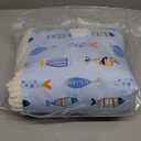 Baby Feeding Arm Pillow,Soft Cotton Bottle Nursing Arm Pillows for Newborn,Breastfeeding Pillows for More Support for Mom and Baby,Portable and Washable,Ergonomic Nursing Essentials(Colorful Fish) (Little Bear)