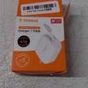 TORRAS FlexLine 67W Retractable USB C Charger Block,for iPhone 17 Charger Fast Charging, GaN USB C Cable with Dual-Port for MacBook Pro/Air, iPad, Samsung Galaxy S25 Ultra/iPhone 17 Pro Max, 39.37in (White)