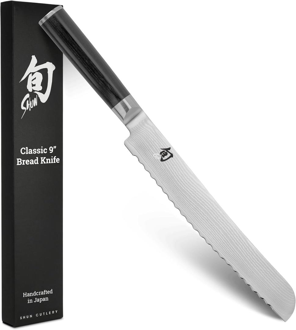 Shun Classic 9" Bread Knife (Black)