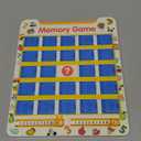 Matching Memory Game for Kids Age 3 4 5 6 7 8 Year Old, Travel Toy for Boys Girls, Wooden Board Game, Road Trip Essentials for Toddler, Airplane/ Car/ Camping Activity, Ideal Christmas, Birthday Gifts